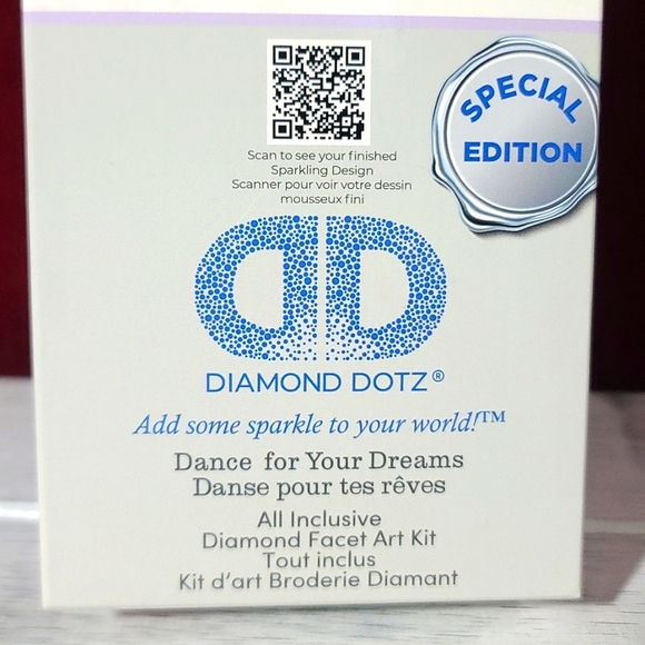 Diamond Art Painting Precious Moments Ballerina Diamond Dotz kit NWT/NIB - Picture 3 of 10